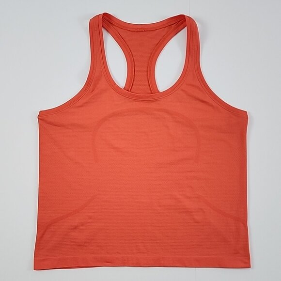 Lululemon Swiftly Tech Racerback Tank Top 2.0 Race Length Autumn Red Size 12 - Picture 9 of 15